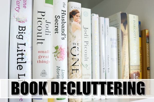 The Hard Task of Decluttering Books at I'm an Organizing Junkie blog