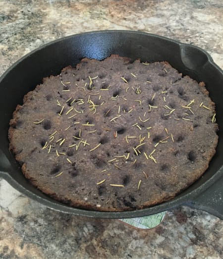 Paleo Focaccia Bread gone wrong