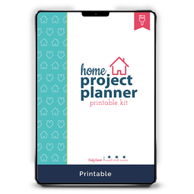 Home Project Planner Printable Kit