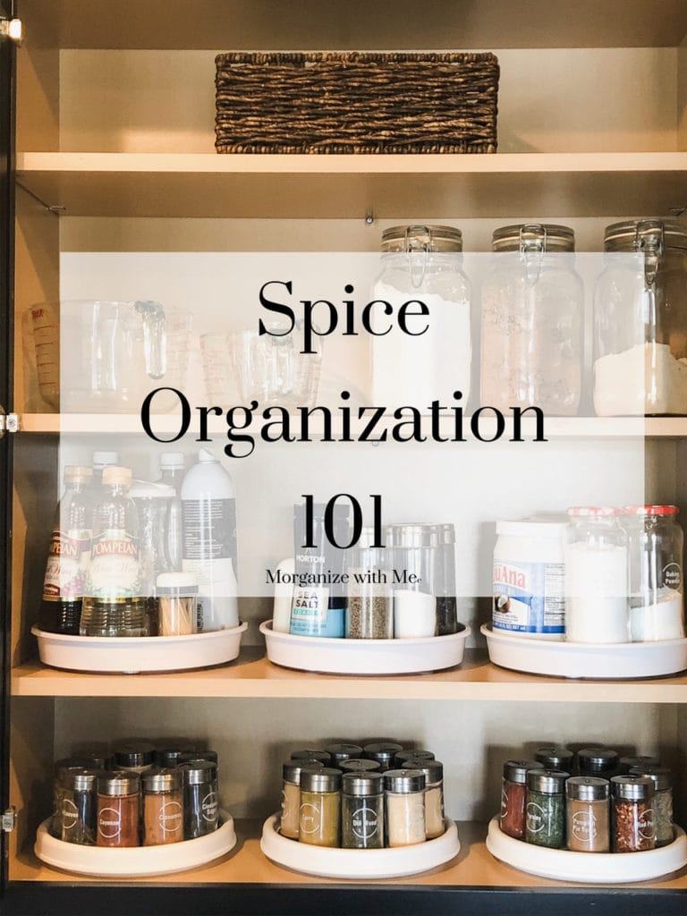Three Practical Tips for Organizing Spices Beautifully at I'm an Organizing Junkie blog