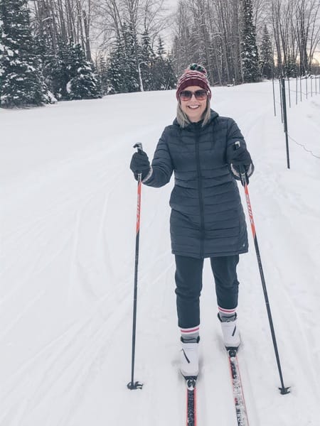 Cross country skiing in Canada