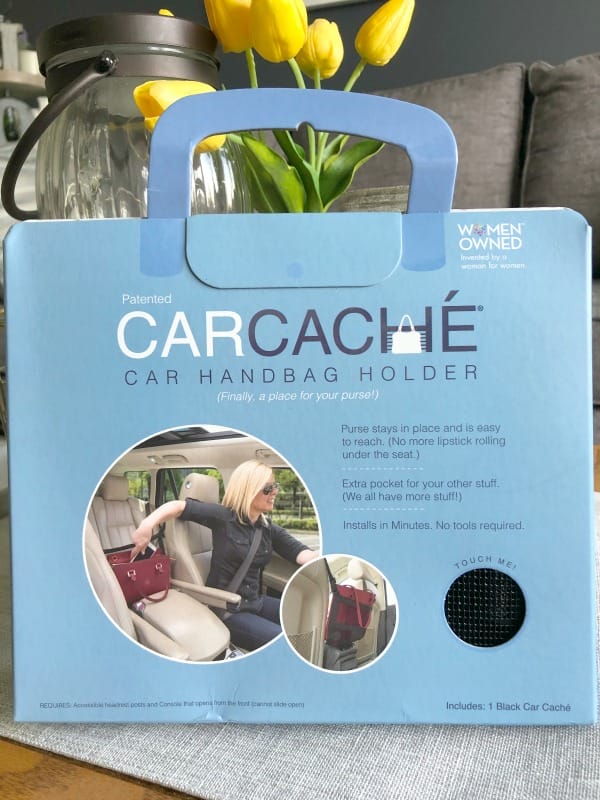 Car Cache Purse Holder for Car - Net Pocket Handbag Holder - Car Storage  Organiz | eBay
