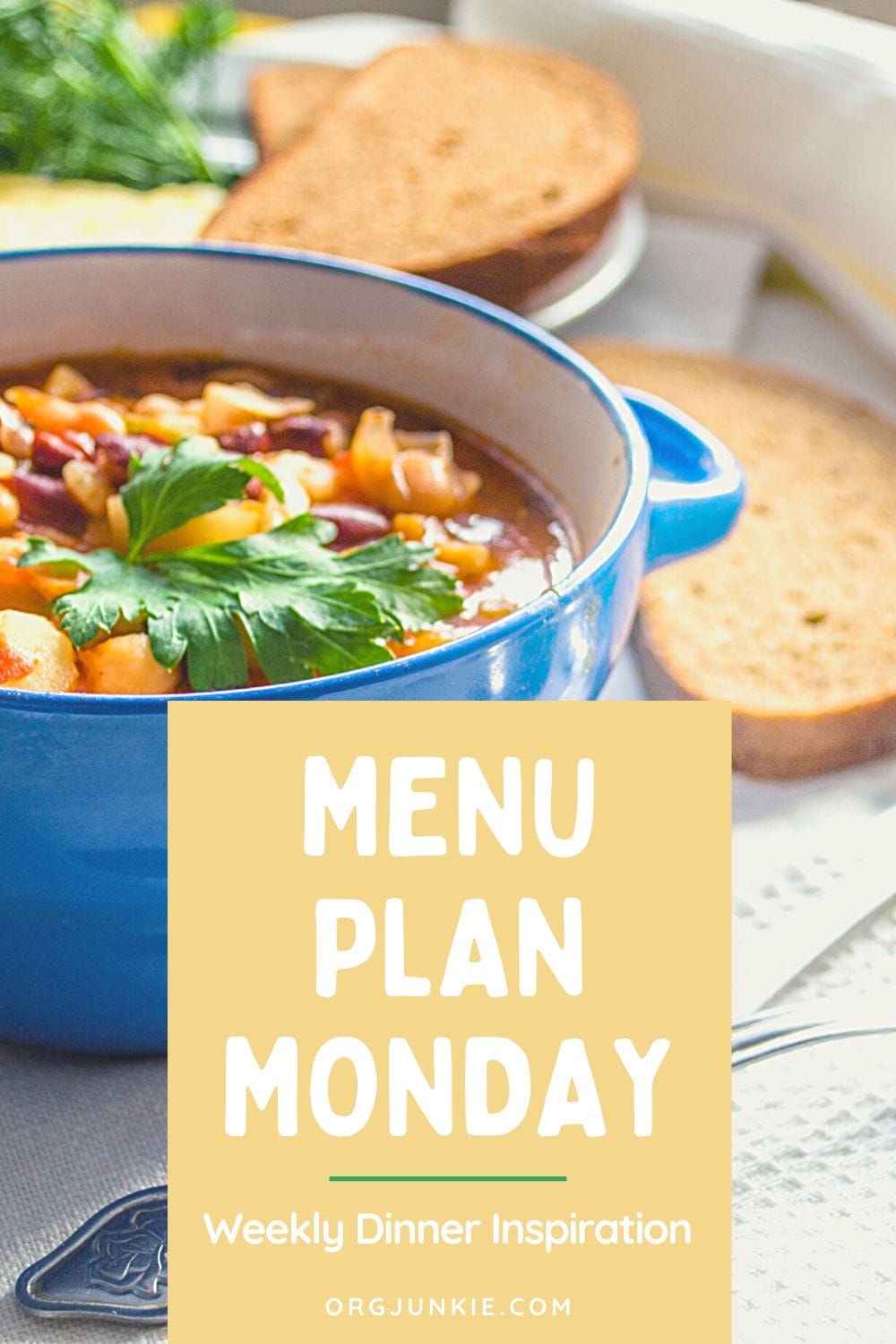 Menu Plan Monday for the week of Oct 5/20 ~ Thanksgiving Edition at I'm an Organizing Junkie