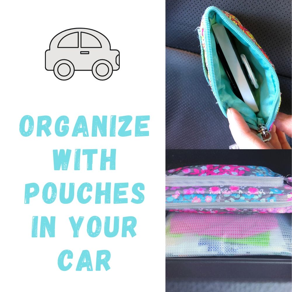 organize with pouches