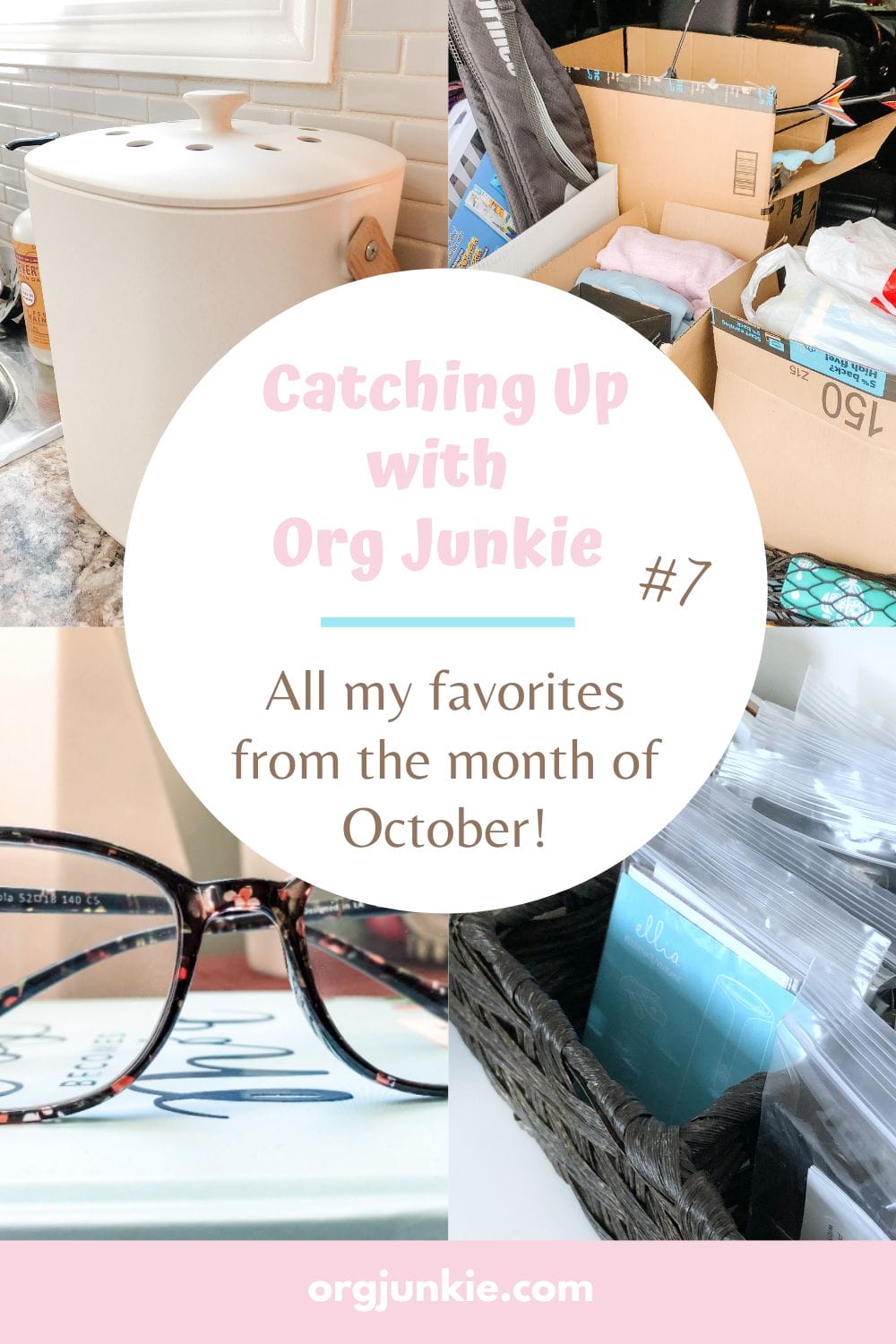 Catching Up with Org Junkie #7 ~ October 2020 Favorites: Bamboozle, Brownies & Parenthood at I'm an Organizing Junkie blog