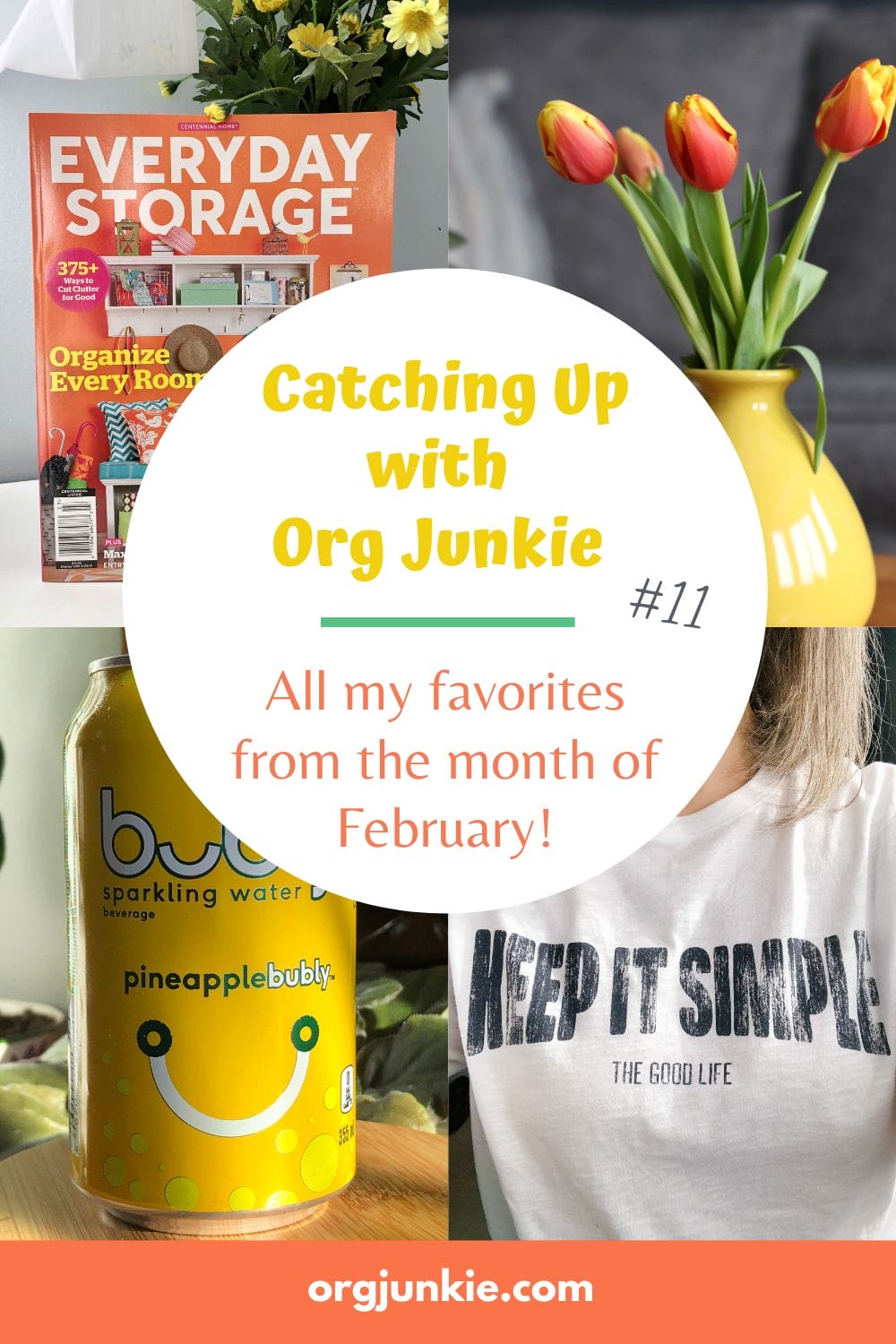 Catching Up with Org Junkie #11 ~ February 2021 Favorites: Storage Magazine, Rubber Hangers + more! at I'm an Organizing Junkie blog