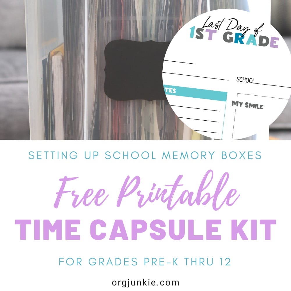 Children's Milestone Box DIY Kit Kids Memory Milestone Box Kit School  Memory Box Kit Baby Keepsake DIY Kit Kids File Box 