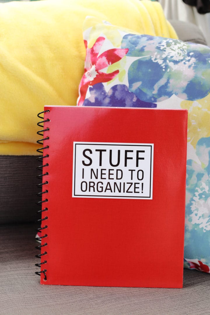 Stuff I Need to Organize Book