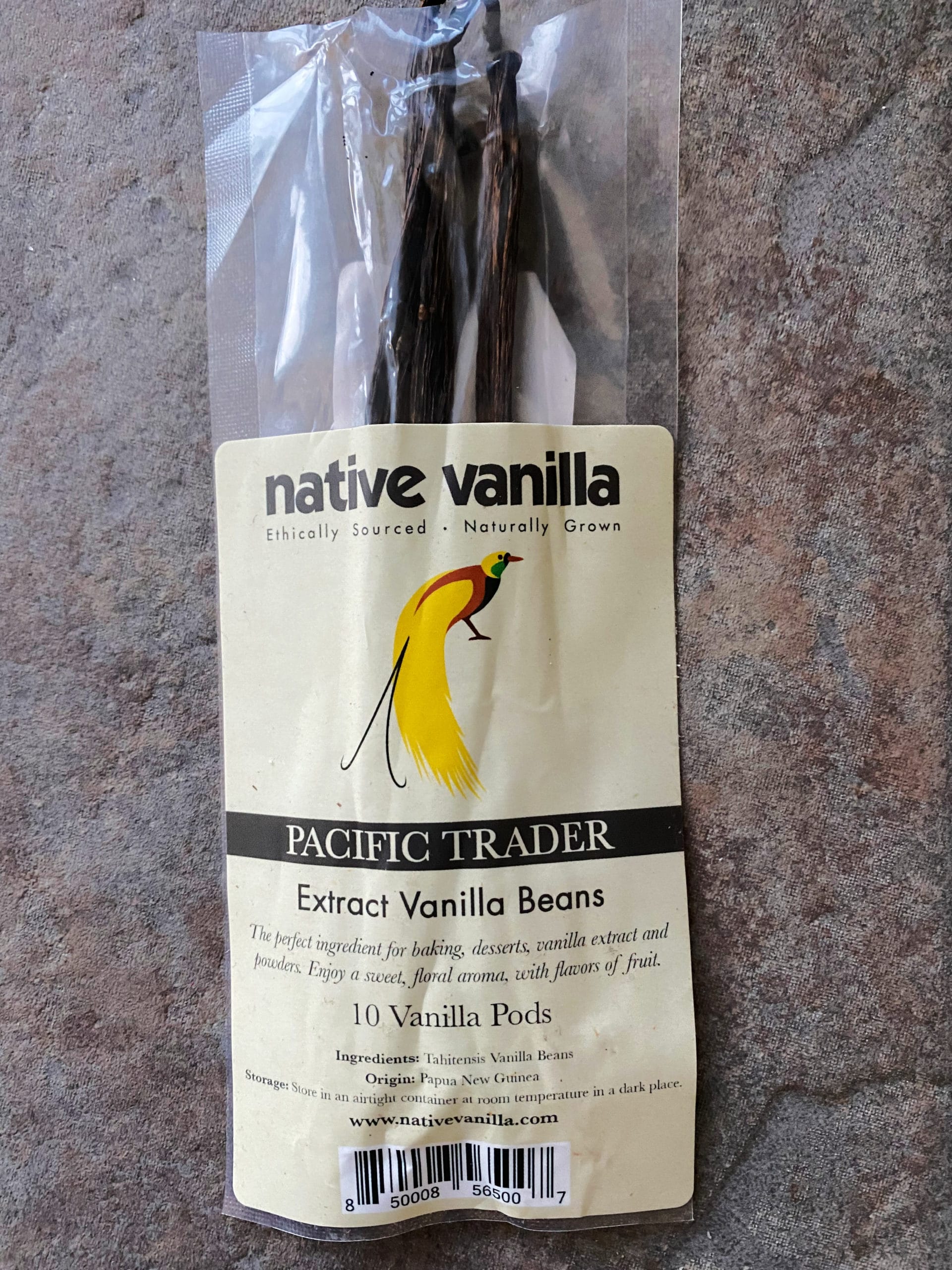 Extract Vanilla Beans